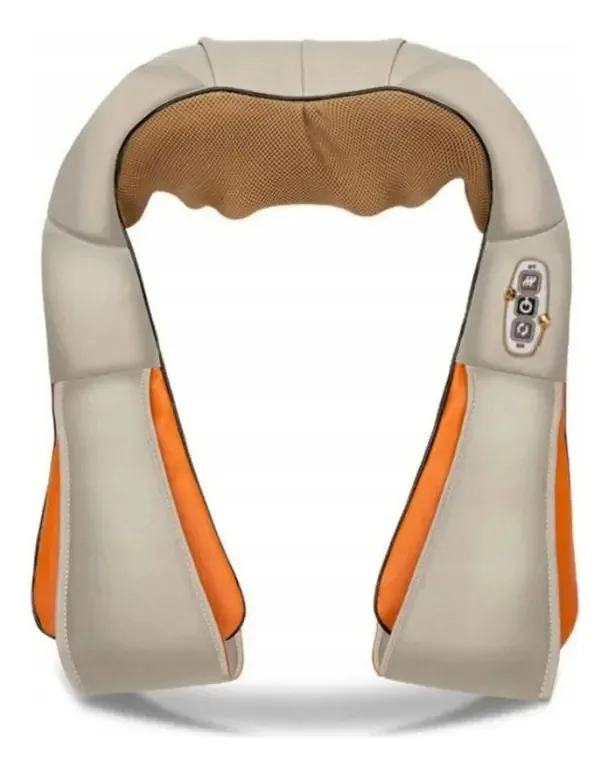 Colete Shiatsu Pescoço Massageador Cervical Ombros Lombar Cor Sortido