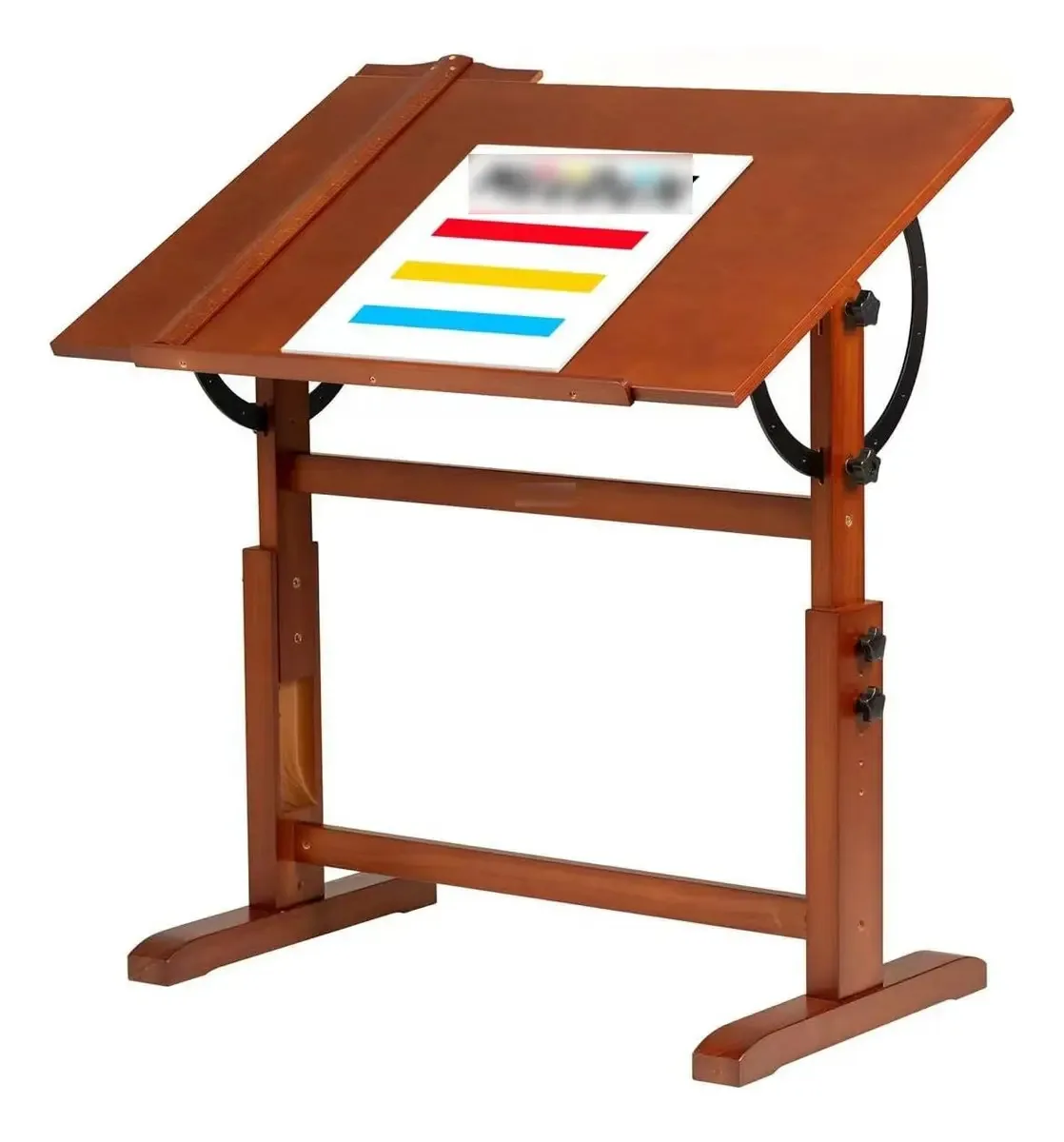 Mesa de Desenho Meeden Haya Nogal: Arte, Design e Estilo
