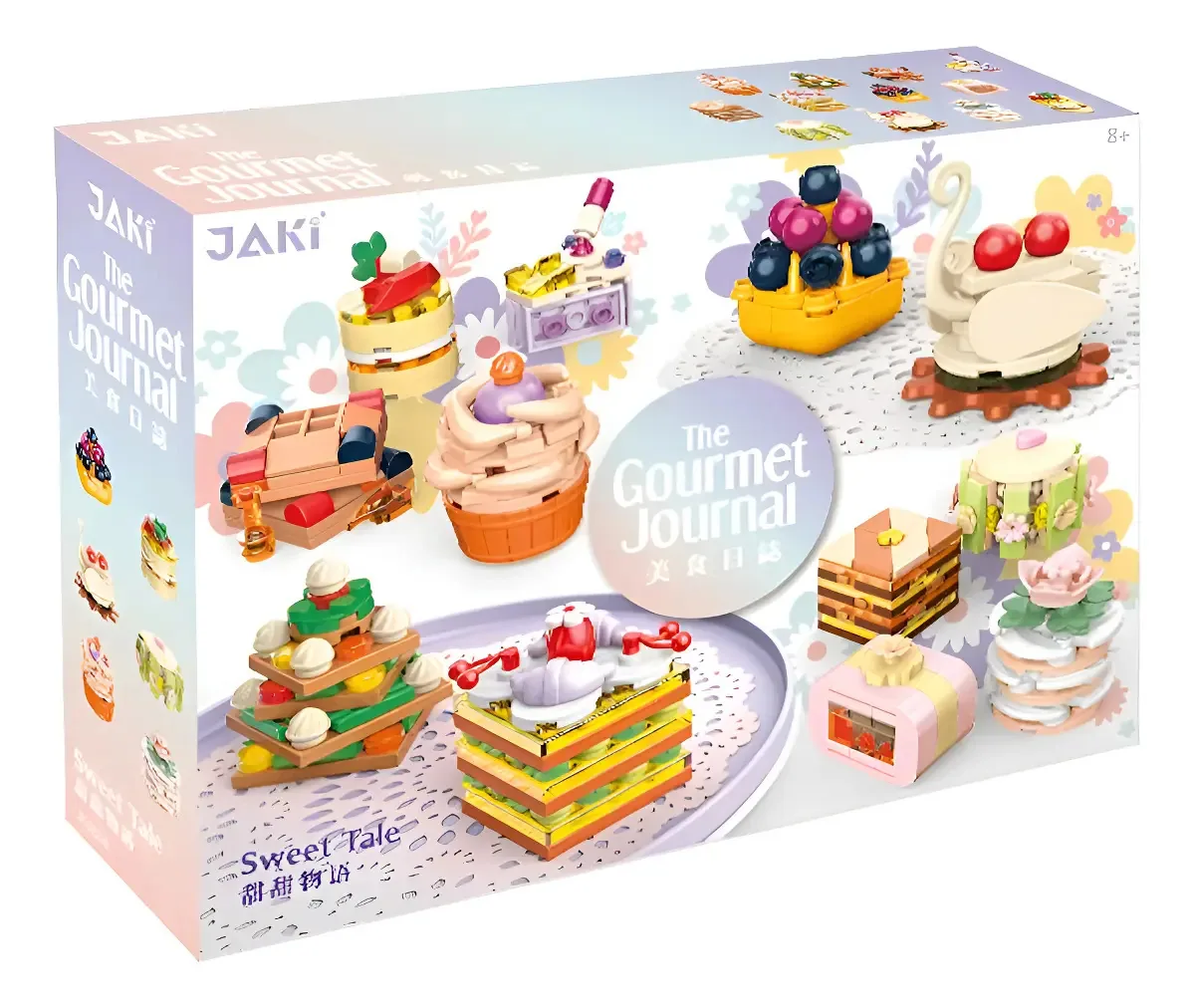Brinquedos De Montar Em Blocos Sweet Gourmet Journal 142 Pçs 142 Gourmet Journal