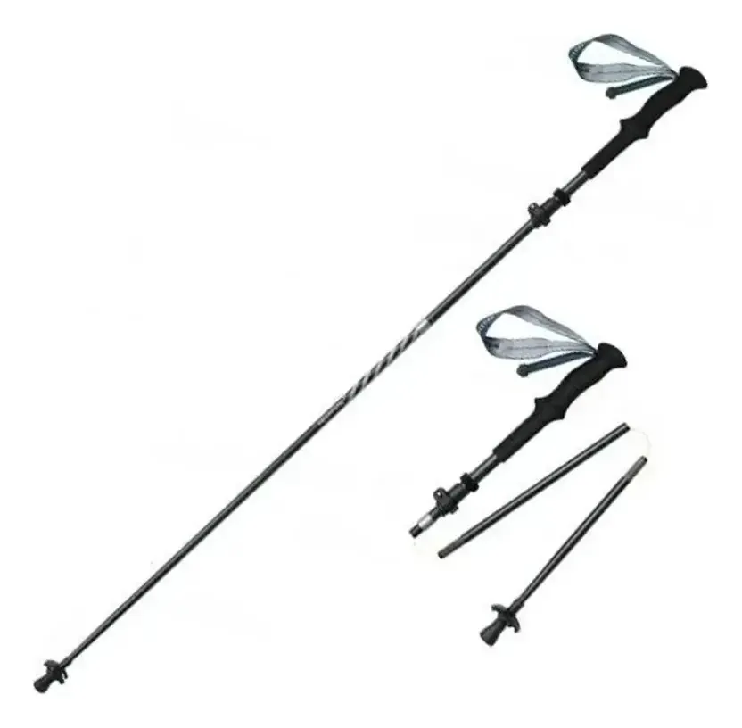 Bastões de trekking de alumínio Naturehike de 5 seções, cor 115-135