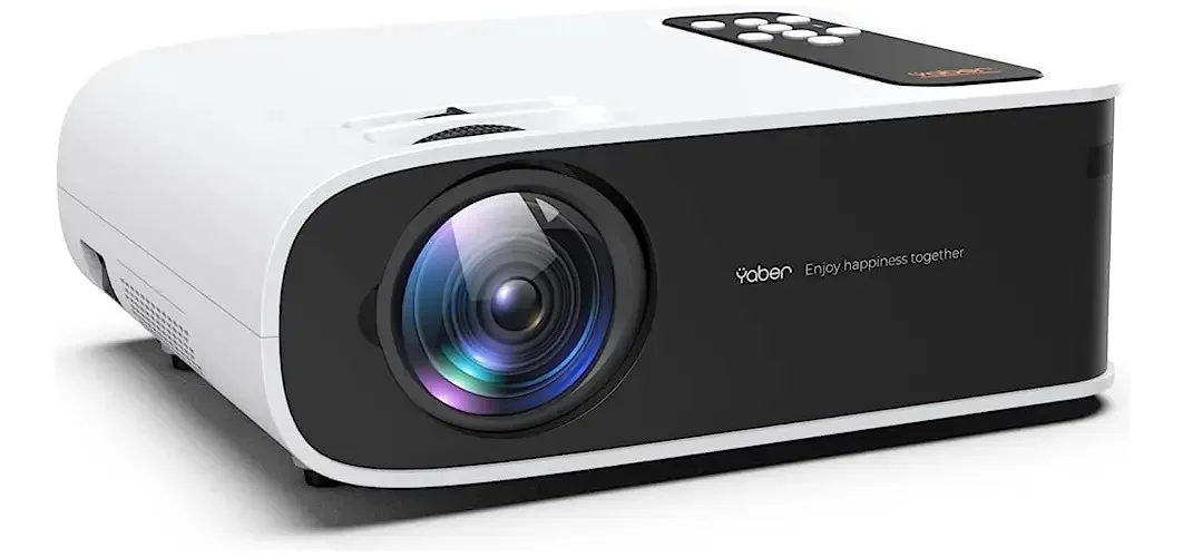 Projetor Yaber Pro V8 com atualização Wi-Fi 6 e Bluetooth 2023