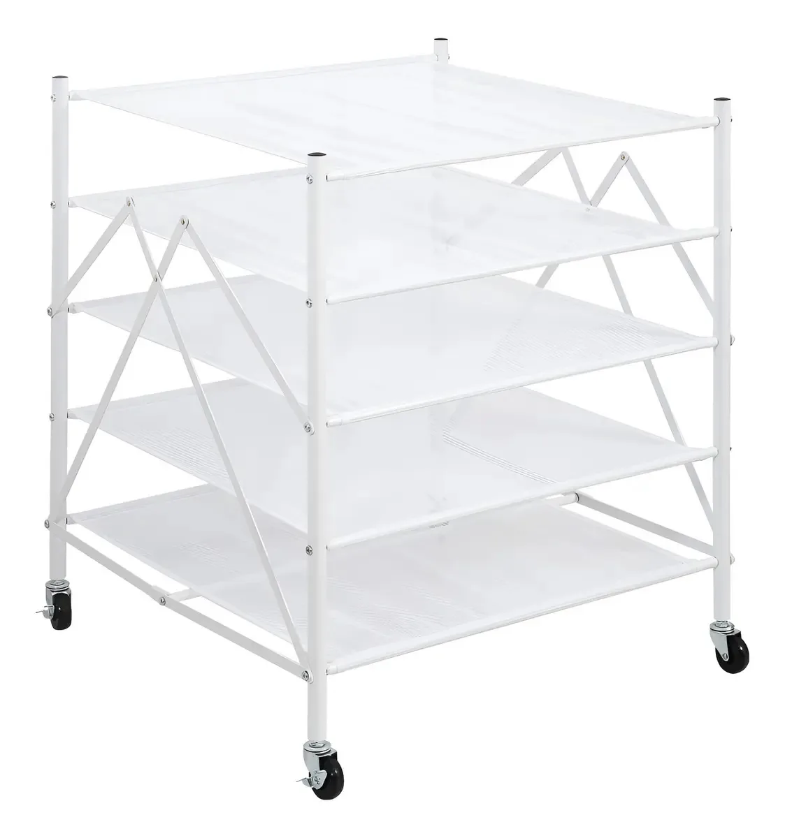 Rack de secagem de suéteres Storage Maniac, rack de secagem branco