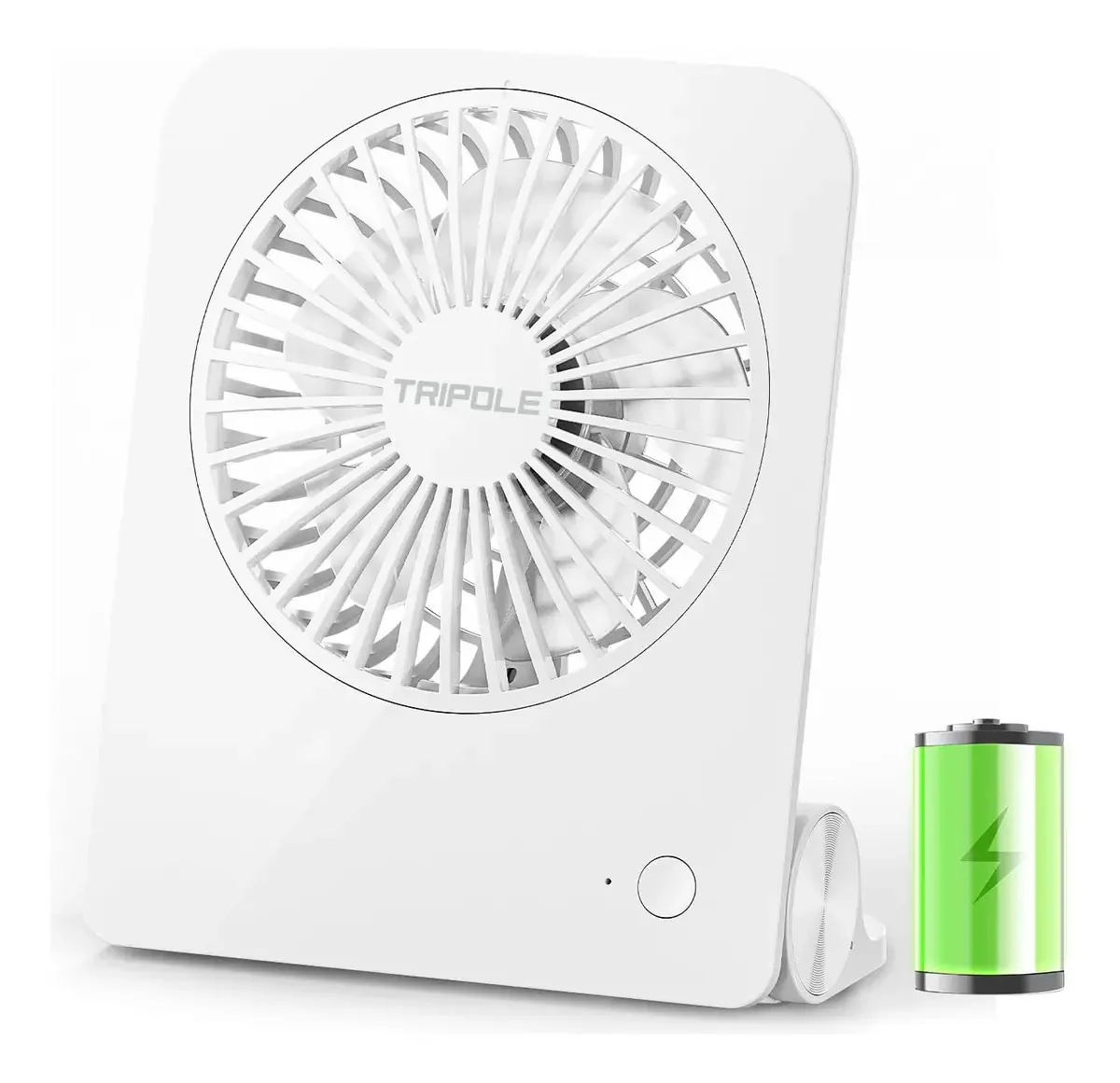 Ventilador de mesa portátil recarregável Silenc 2000mAh