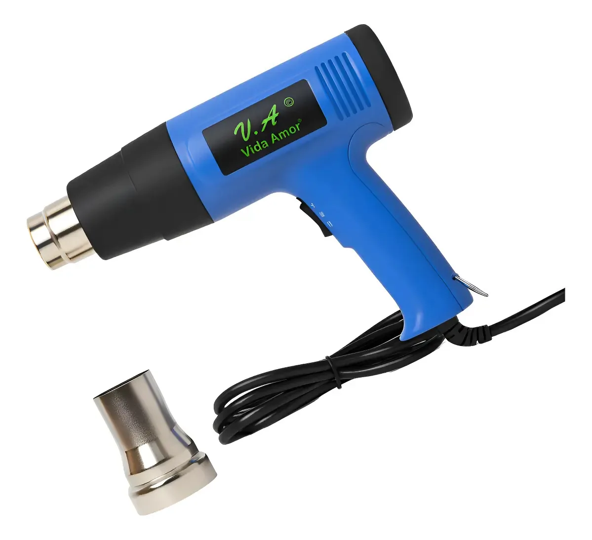 Pistola de calor de ar quente azul 2000w