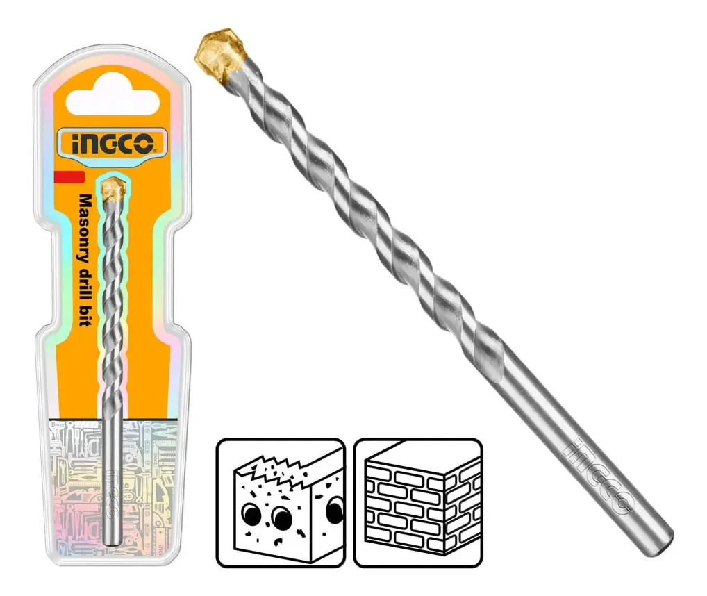 Broca Para Alvenaria 12mm X 200mm Ingco
