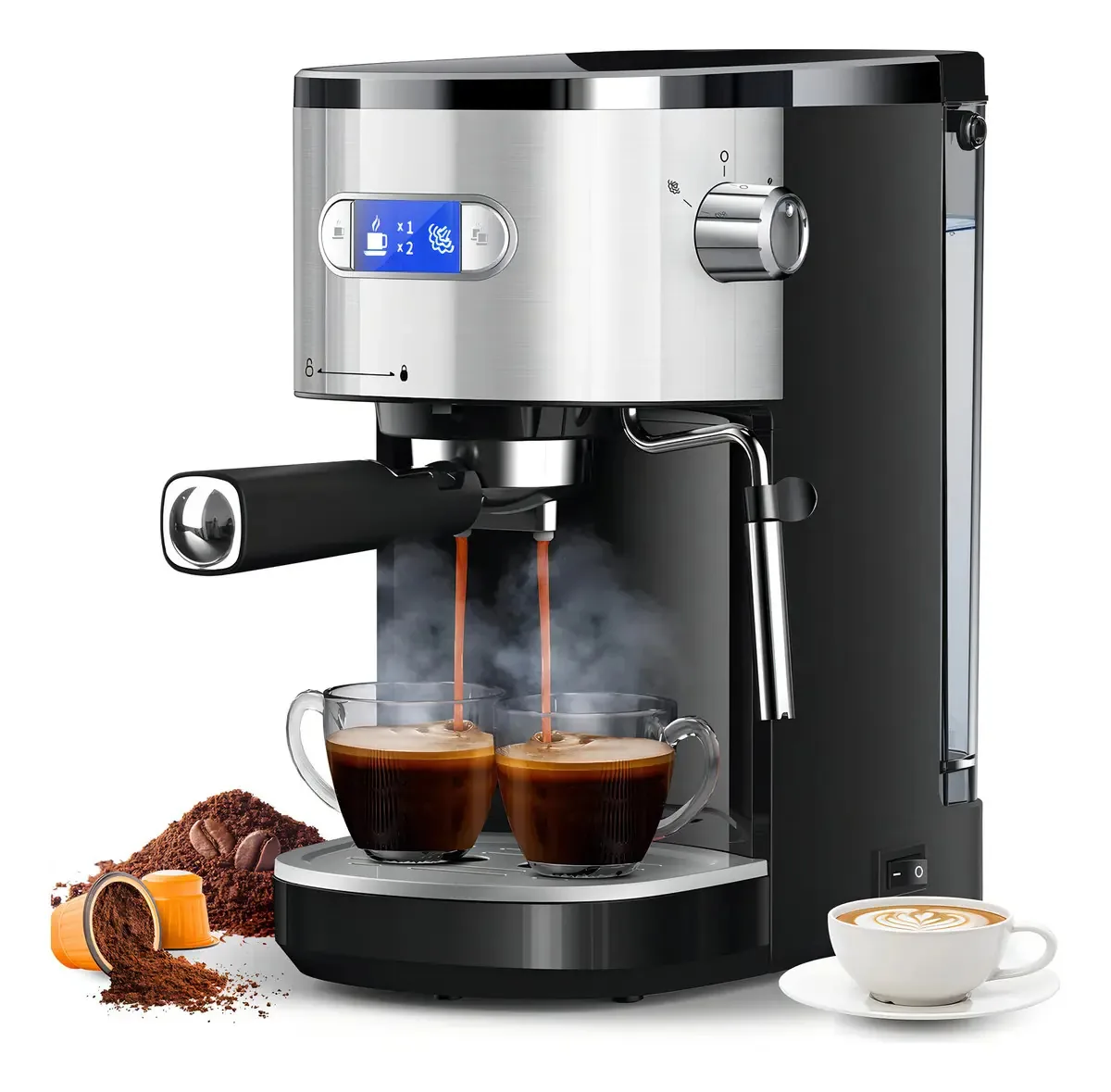 Máquina de café expresso Cowsar 20 Bar Máquina de café Máquina de café
