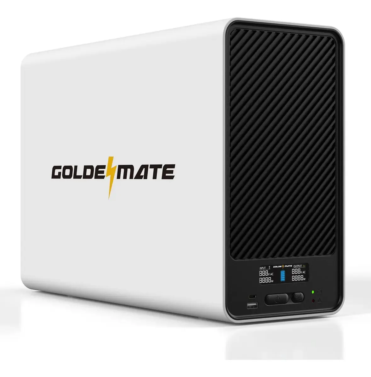 Bateria de reserva Goldenmate e protetor contra sobretensão