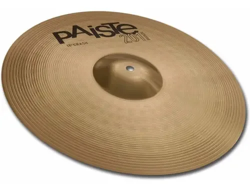 Prato de Percussão Paiste 201 C-16 Crash de 16" para Bateria