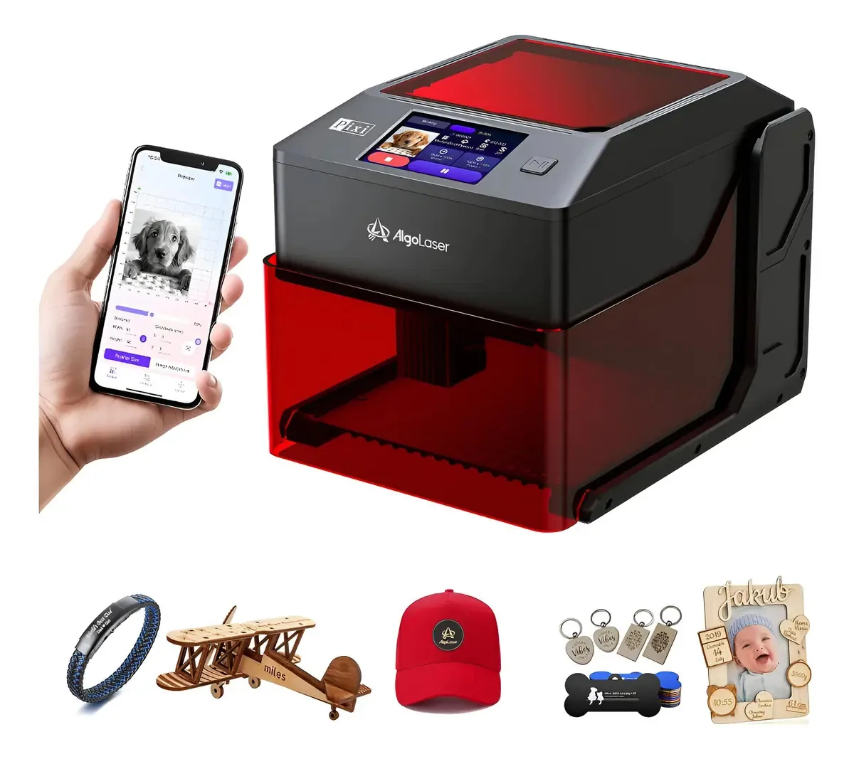 Algolaser Pixi 5w Máquina De Corte E Gravação A Laser