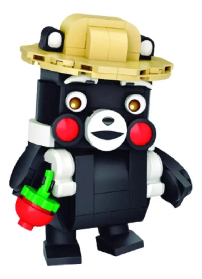Figura de blocos de construção Kumamon, número de peças: 230