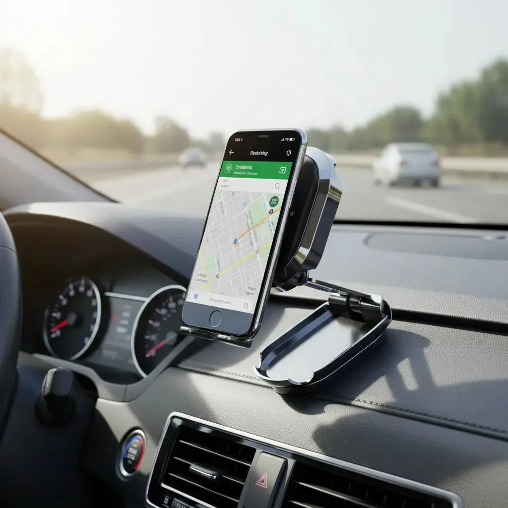 Suporte Magnético Para Carro 8 Imãs Embutidos Universal