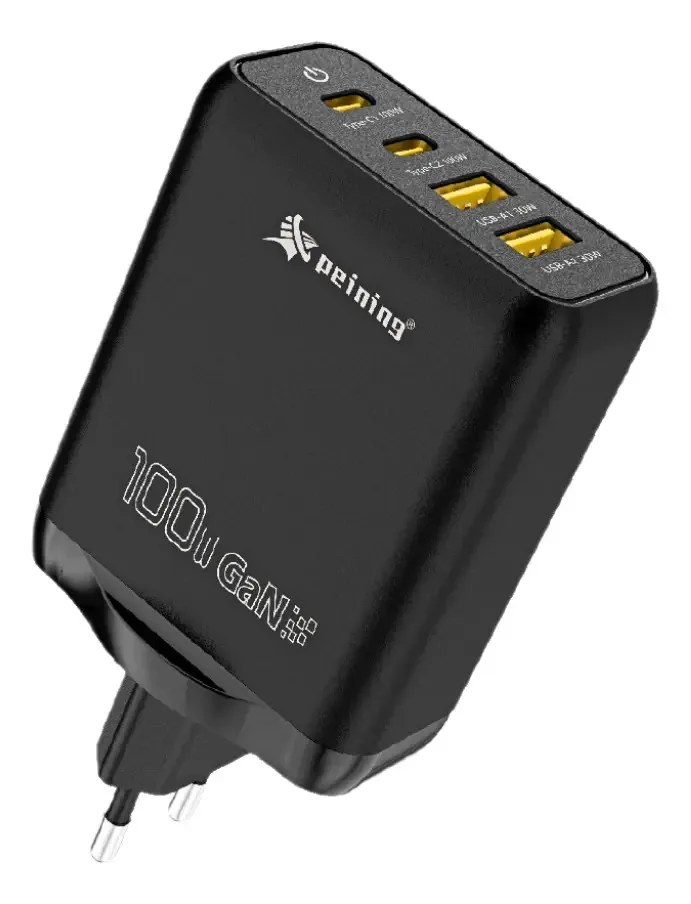 Gan Quick Charger Quatro Entradas Turbo Pei-pd403
