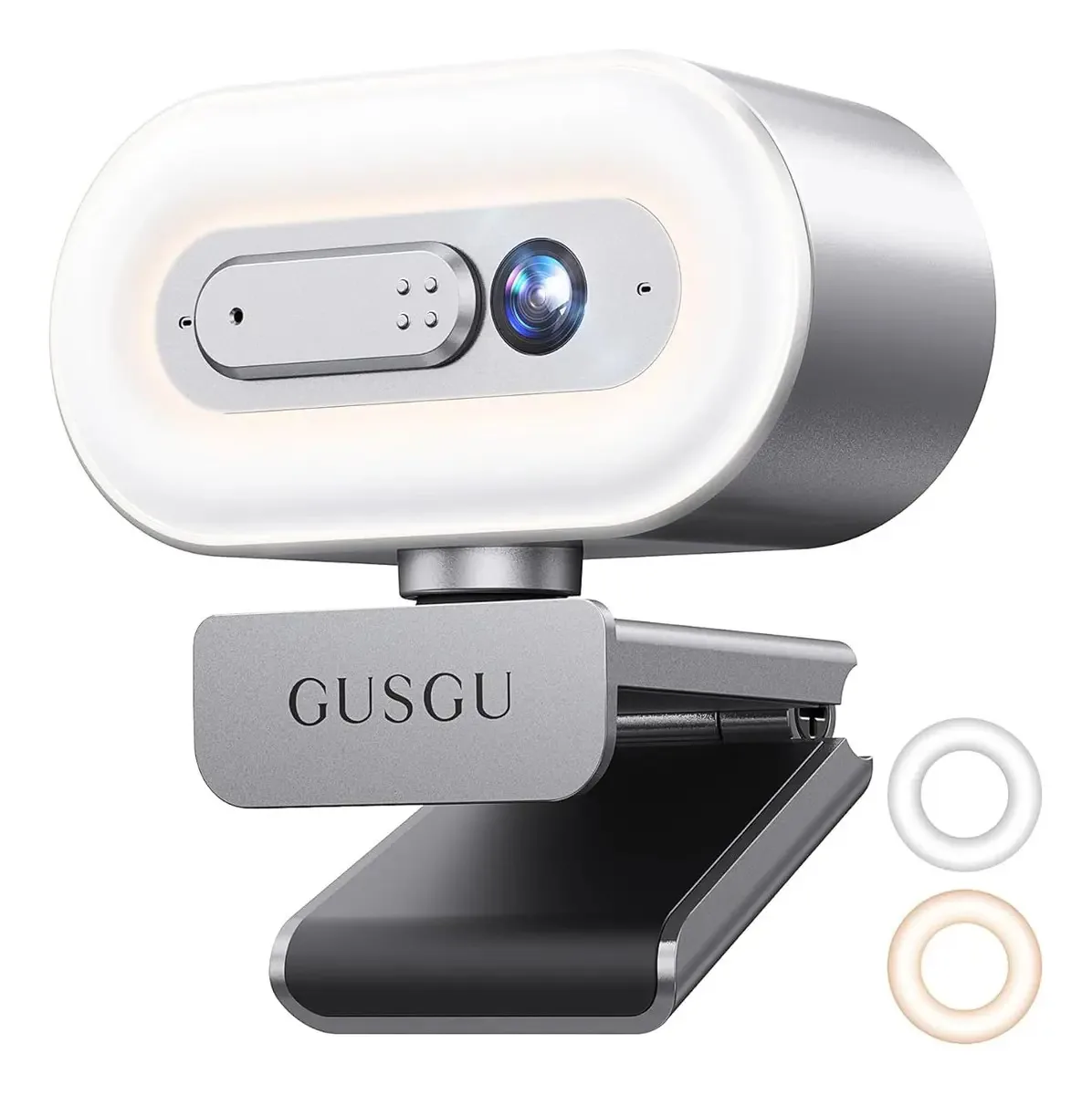 Webcam Gusgu G920 2k Hd, foco automático e luz