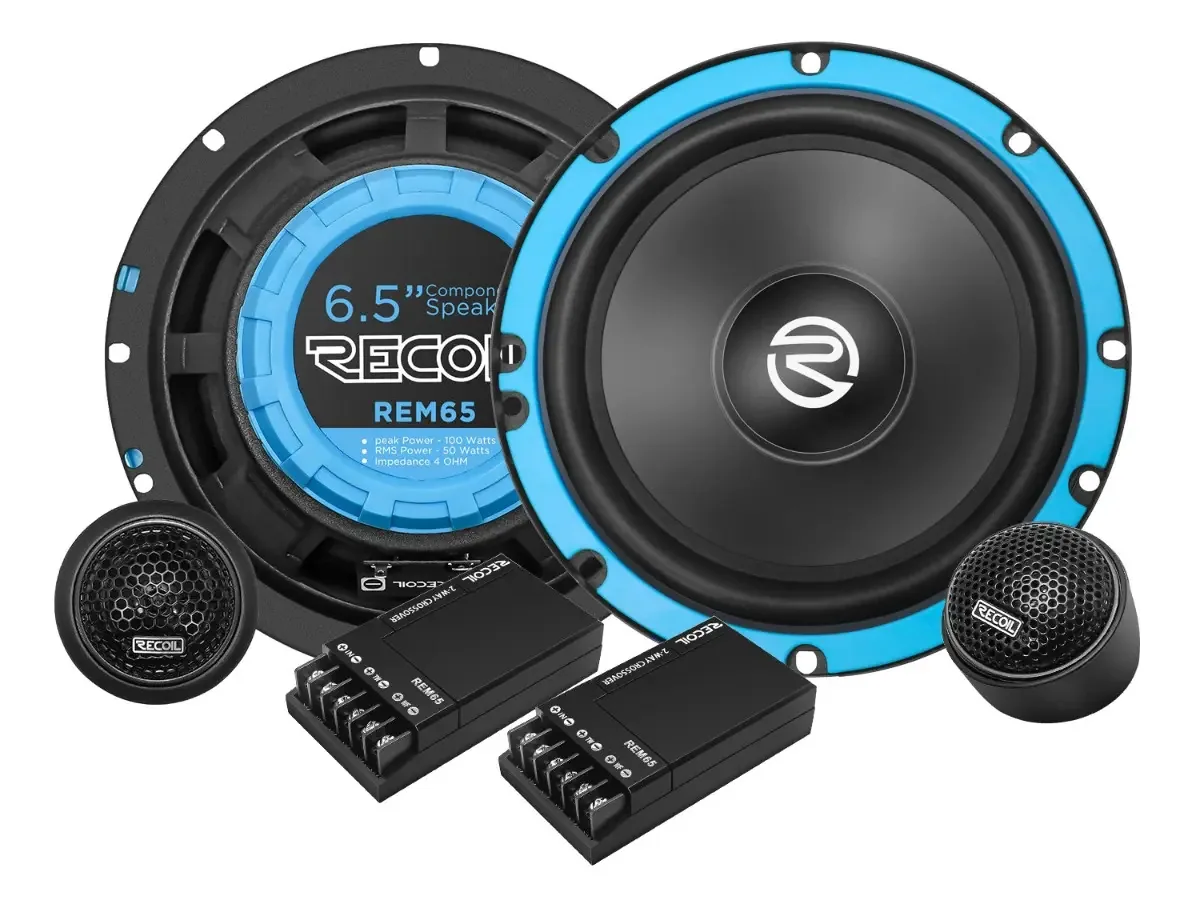 Conjunto de mídia Recoil Rem65 de 6,5 polegadas 100w Rms
