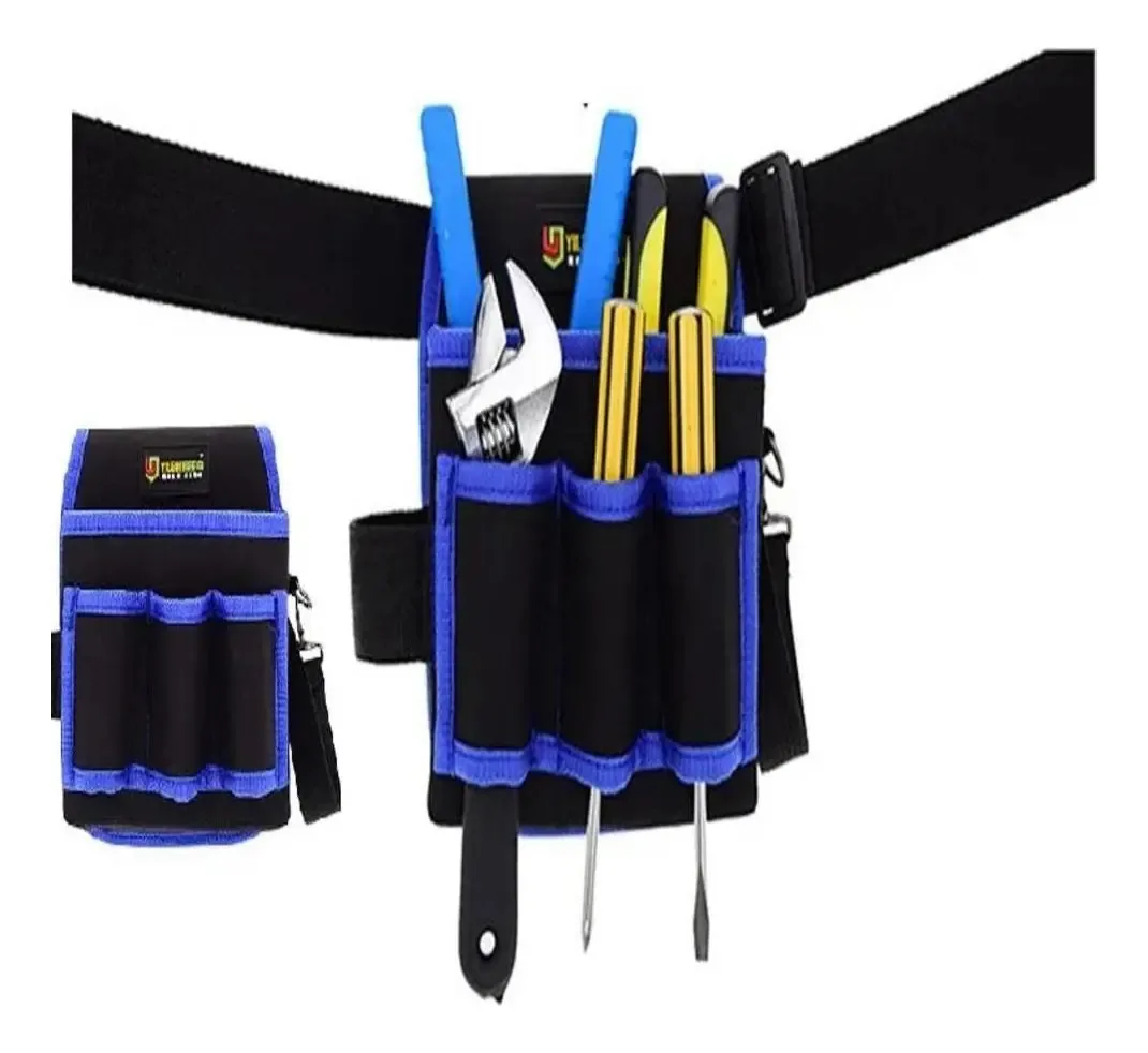Cinto Porta Ferramentas Coldre Ajustável Bolsa Cartucheira