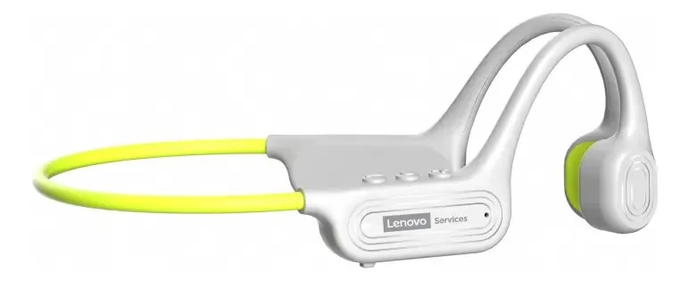 Fone de ouvido Bluetooth de condução óssea Lenovo S101 - verde