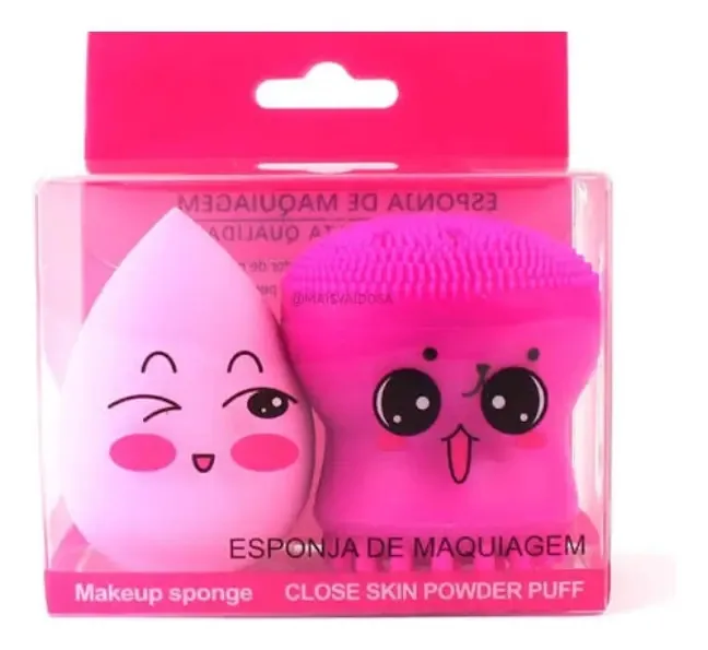 Esponja Gota Maquiagem 2 Unid Bomkero