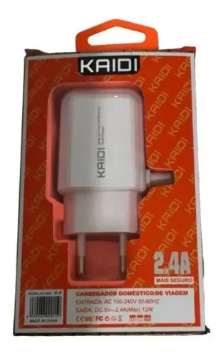 Carregador De Parede Rápido 21usb Com 2.4 A