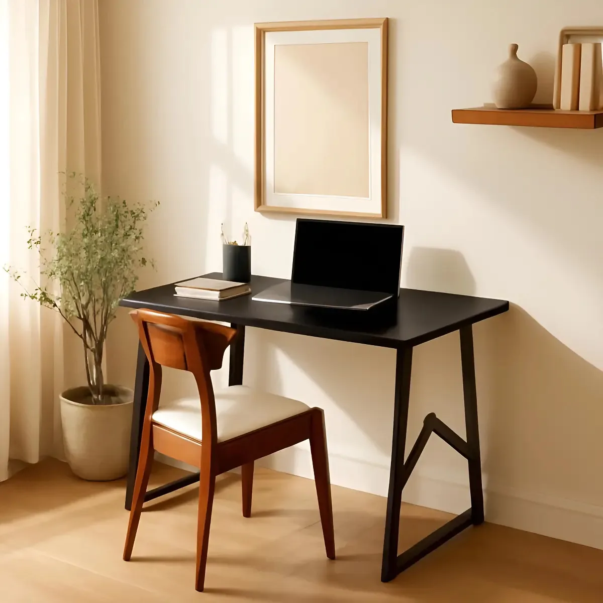Mesa Cozinha Industrial Copacabana 100x60 Preto