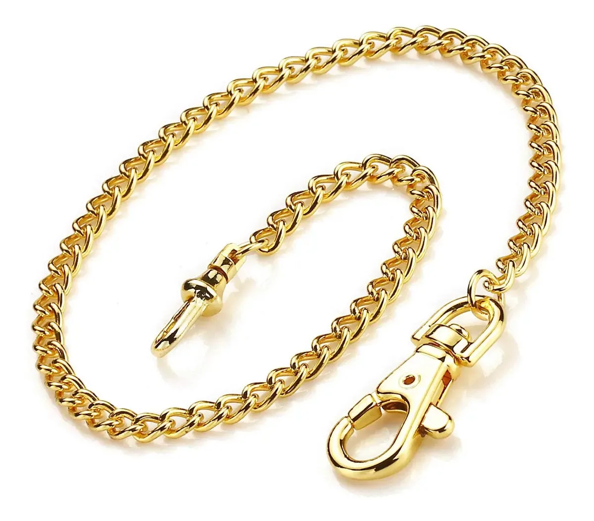 Corrente de relógio de bolso Boshiya Vintage Gold 36 cm