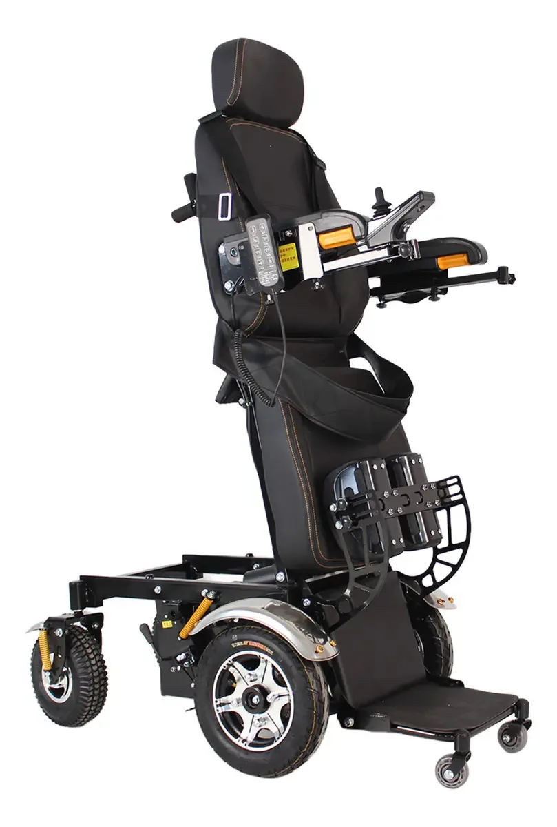 Cadeira de rodas permanente Andacil® Standup Pro Black