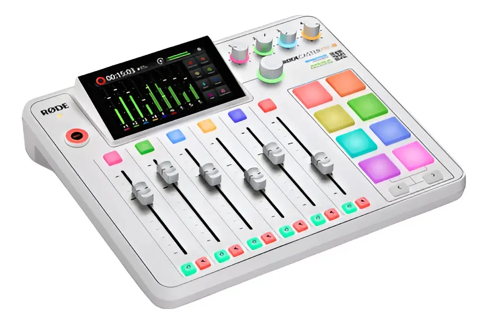 Rode Interface De Áudio Rodecaster Pro 2 Branca + Cor Branco