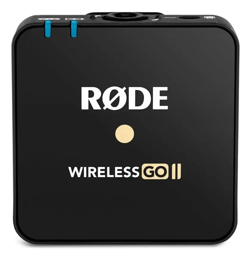 Transmissor sem fio Rode Wireless Go Ii Tx com microfone