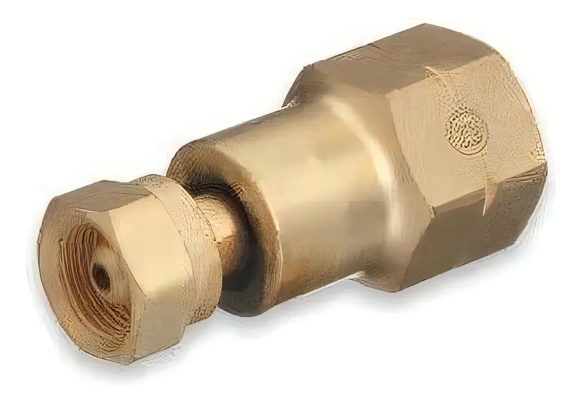 Adaptadores de cilindro de latão Western Enterprises 324