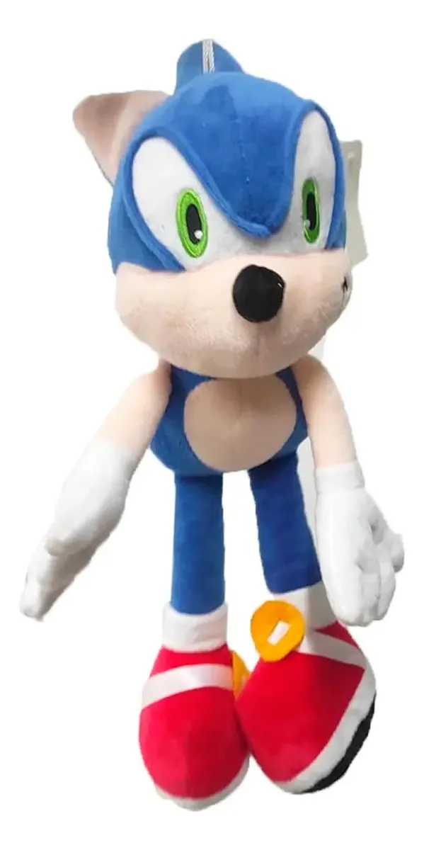 Boneco Pelucia Sonic 30 Cm Personagem Jogo Games Ps4