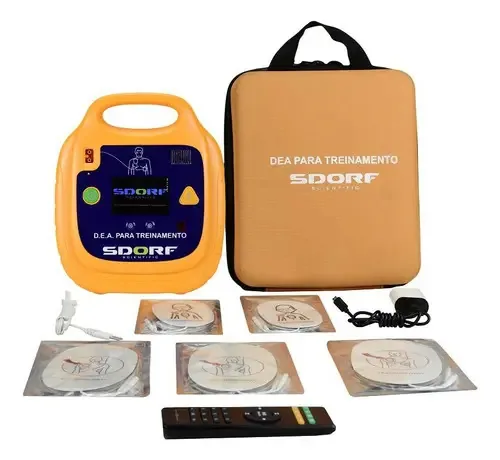 Simulador Desfibrilador Automático DEA Sdorf SD-8000 con Pás y Pantalla