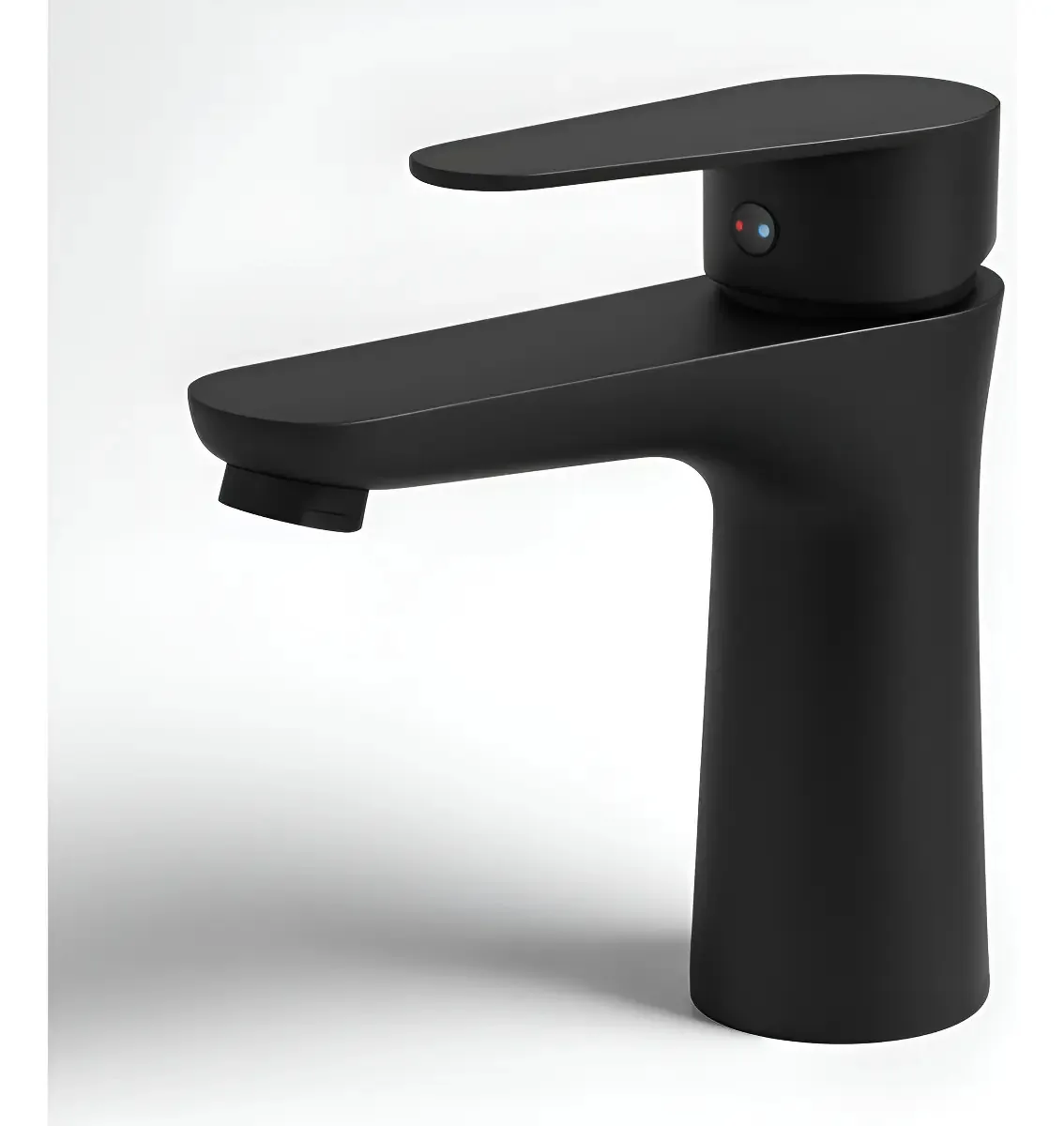 Torneira Para Banheiro Lavabo Monocomando Preto Fosco Deend
