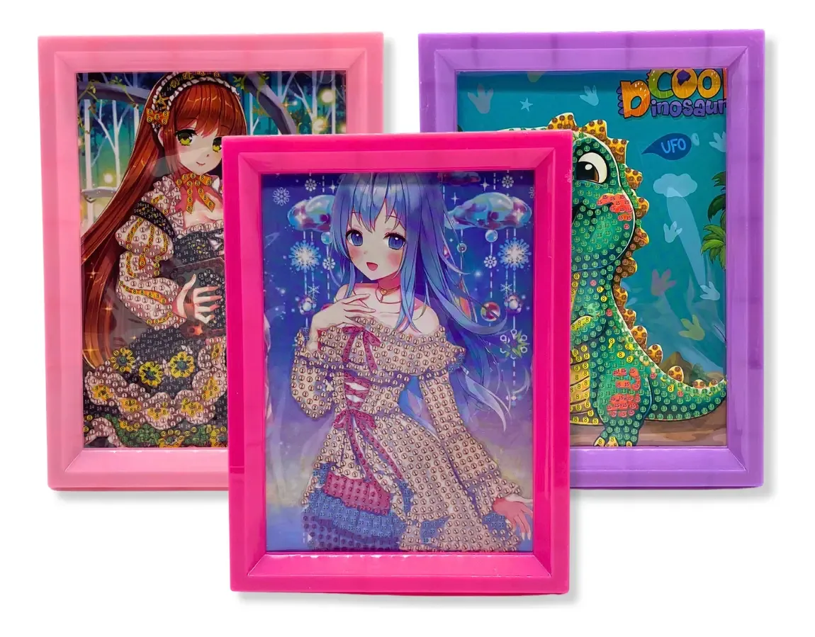 Kit de pintura de diamante: pintura de diamante, desenhos diferentes