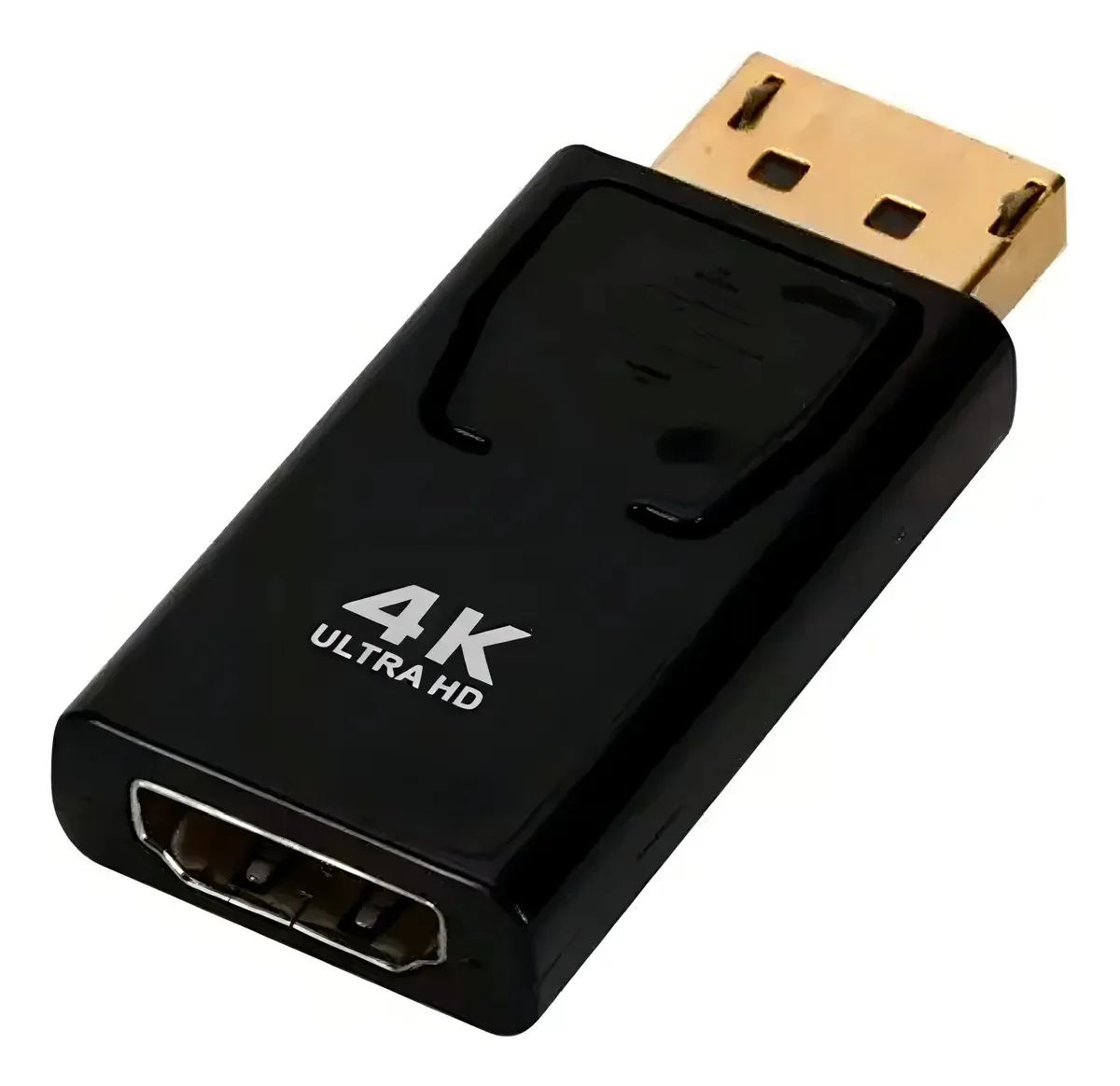 Adaptador DisplayPort Para HDMI 4K 60Hz Conecta Cabos Áudio Vídeo Ativo