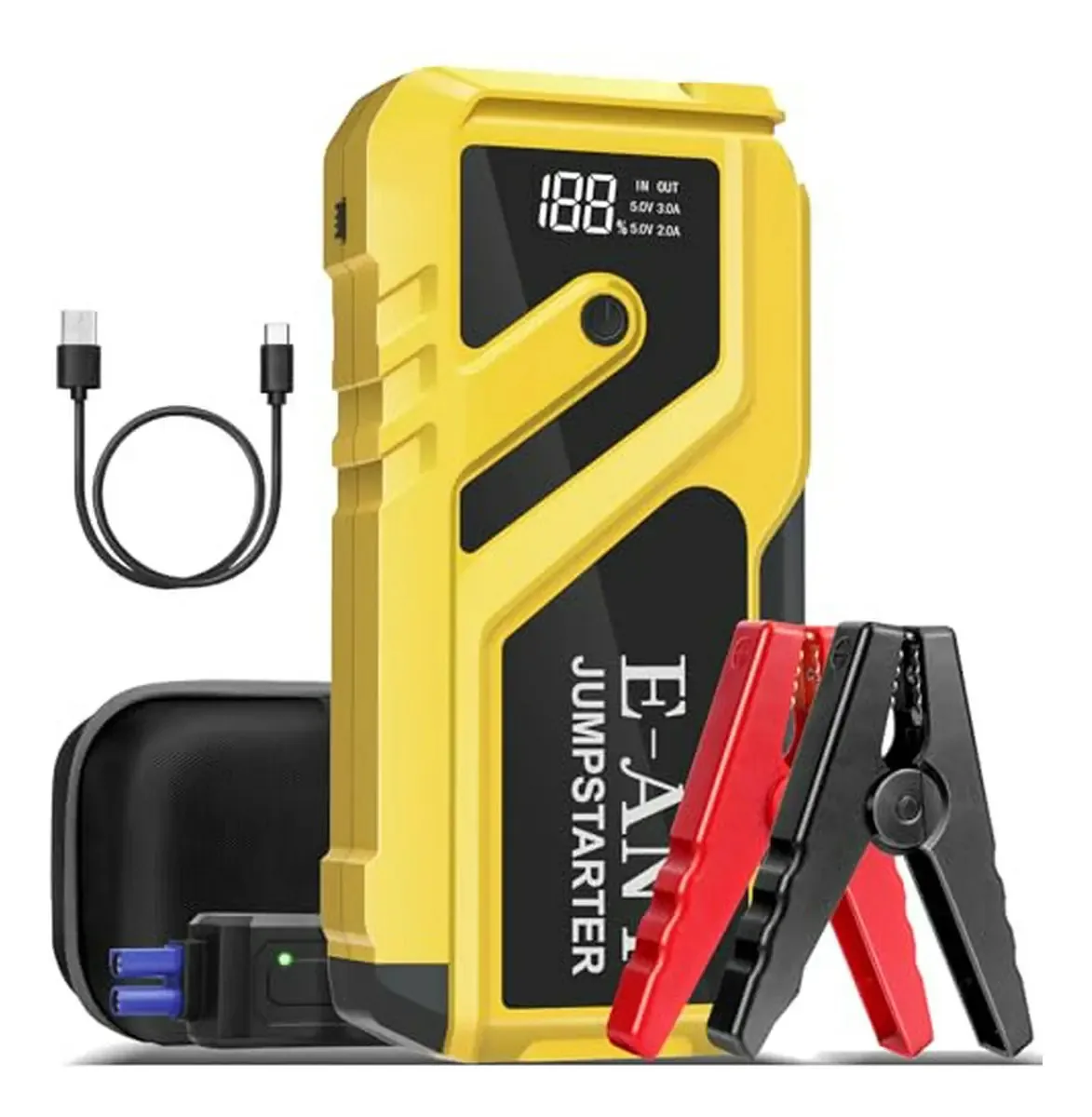 e-Ant Cocy- Car Jump Starter: poderoso, portátil e seguro