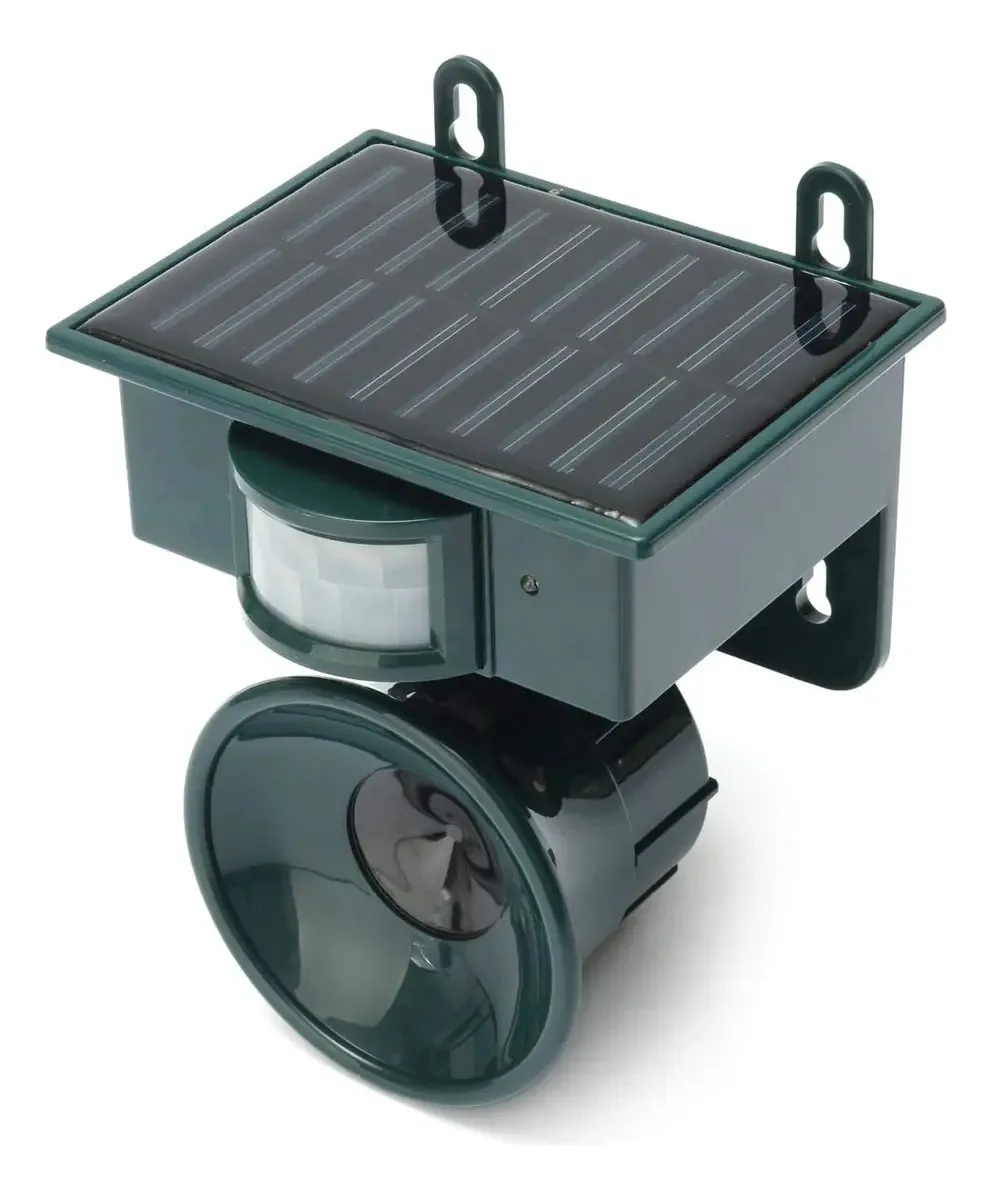 Repelente Solar de Toupeiras, Repelente de Roedores para Exteriores, Repelente de Pragas, Energia Ultrassônica, Para Animais, Pássaros, Gatos, Cães, Ratos, Ratazanas e Raposas