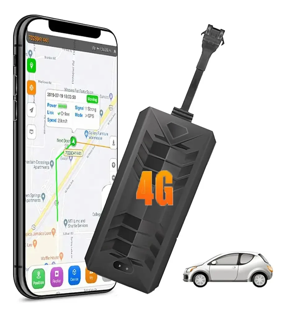 Localizador de rastreamento GPS portátil oculto de miniveículos Tkstar para carros, SUV, caminhões, frota, barcos, dispositivo de rastreamento GPS, rastreamento de movimentos on-line GSM, sistema...