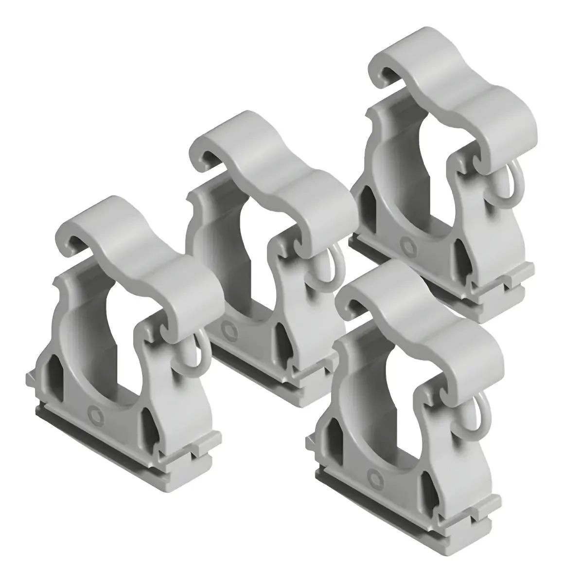 Braçadeira de tubo rígido corrugado 22mm 7/8 Genrod Pack X50