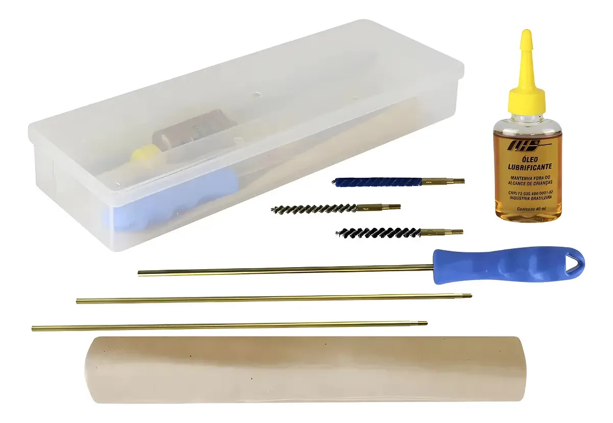Kit De Limpeza Para Carabina E Pistolas De Pressão 5.5mm