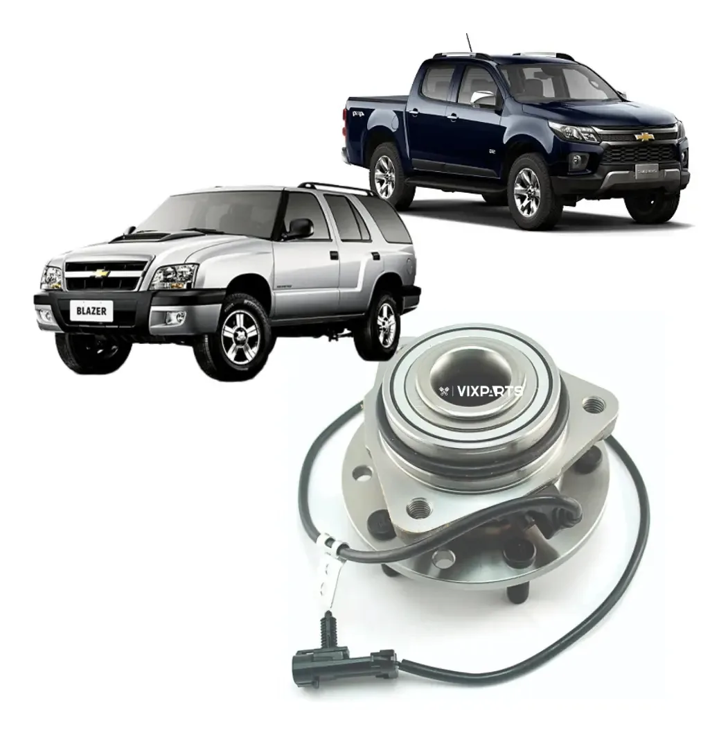 Cubo Rolamento Roda Dianteira S10 Blazer 4x4 Com Abs