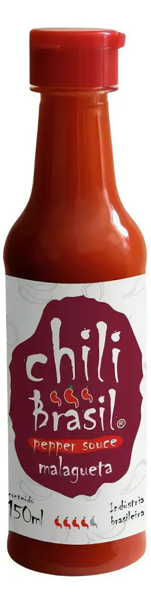 Molho De Pimenta Malagueta 150ml - Chilibrasil