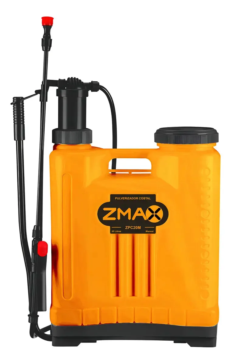 Pulverizador Manual Zmax Costal Agrícola 20 Litros Amarelo