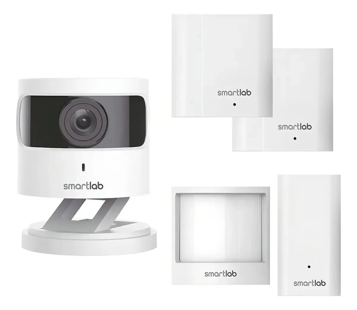 Kit de segurança de câmera Smartlab + 2 sensores