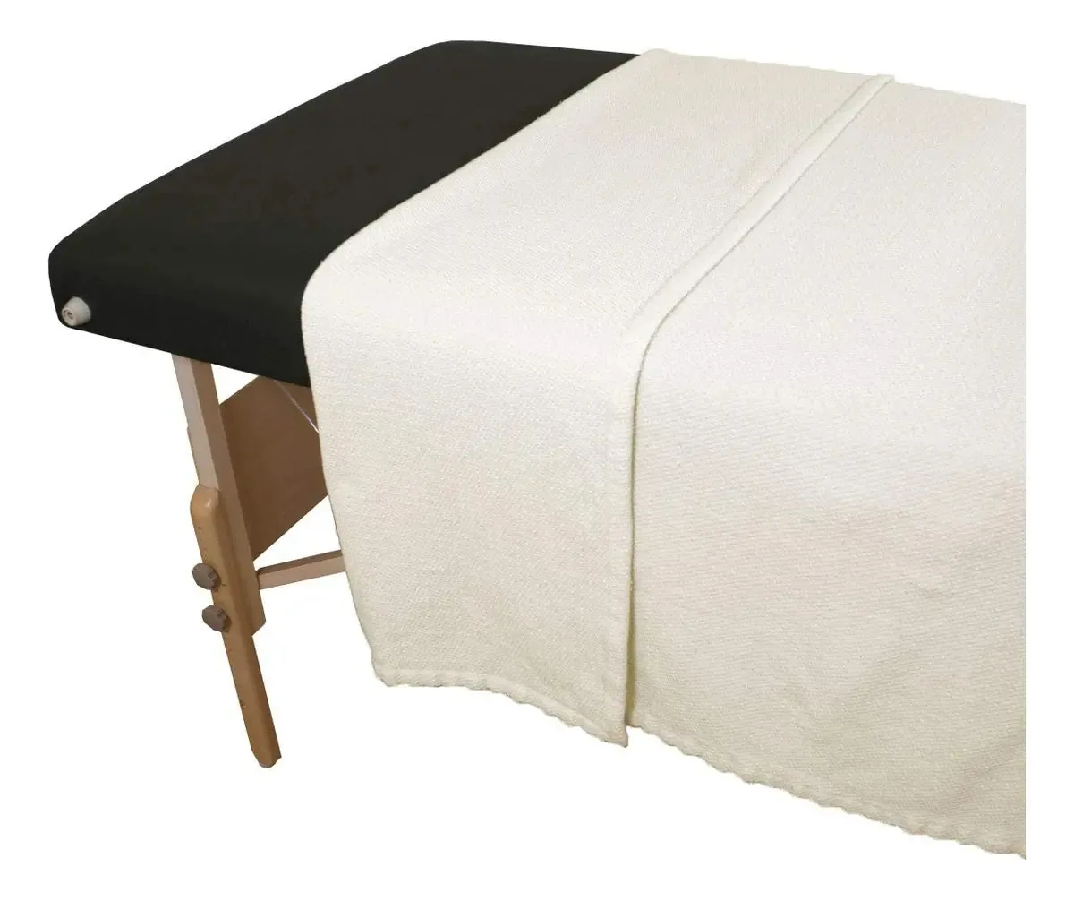 Manta De Mesa De Massagem, Linho Corporal, Algodão Orgânico