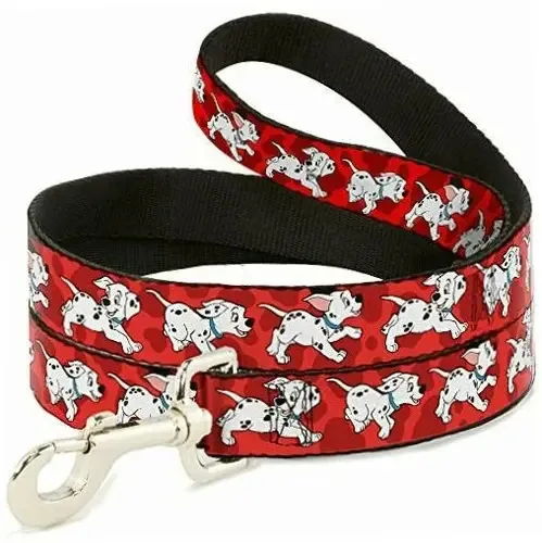 Coleira para animais de estimação com fivela para animais de estimação Dálmatas Running/Paws