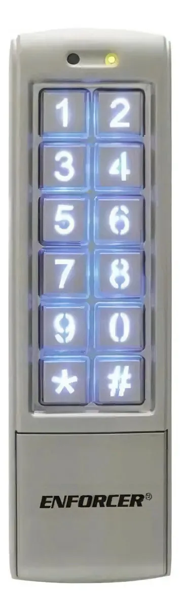 Controle de acesso ao teclado no estilo Seco-Larm Enforcer Mullion