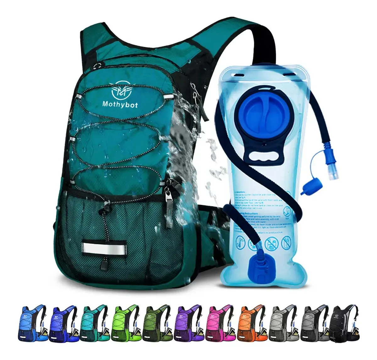 Mochila de Hidratação Isolada 2l para Caminhada e Ciclismo