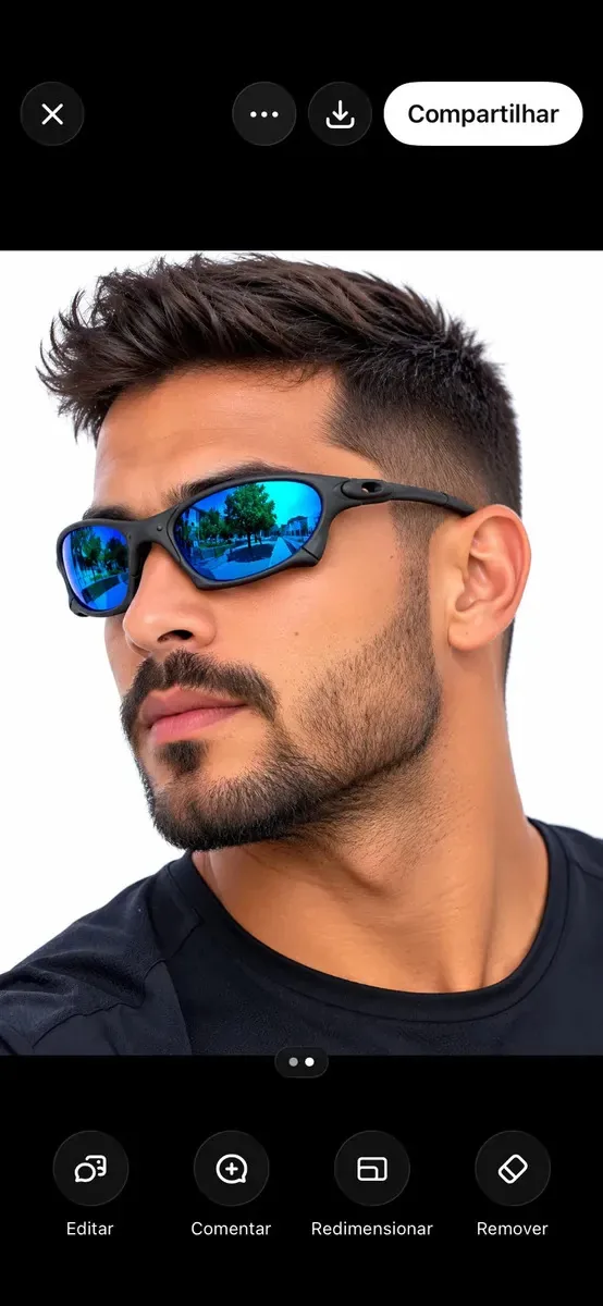 Oculos Julliet Xmetal Azul