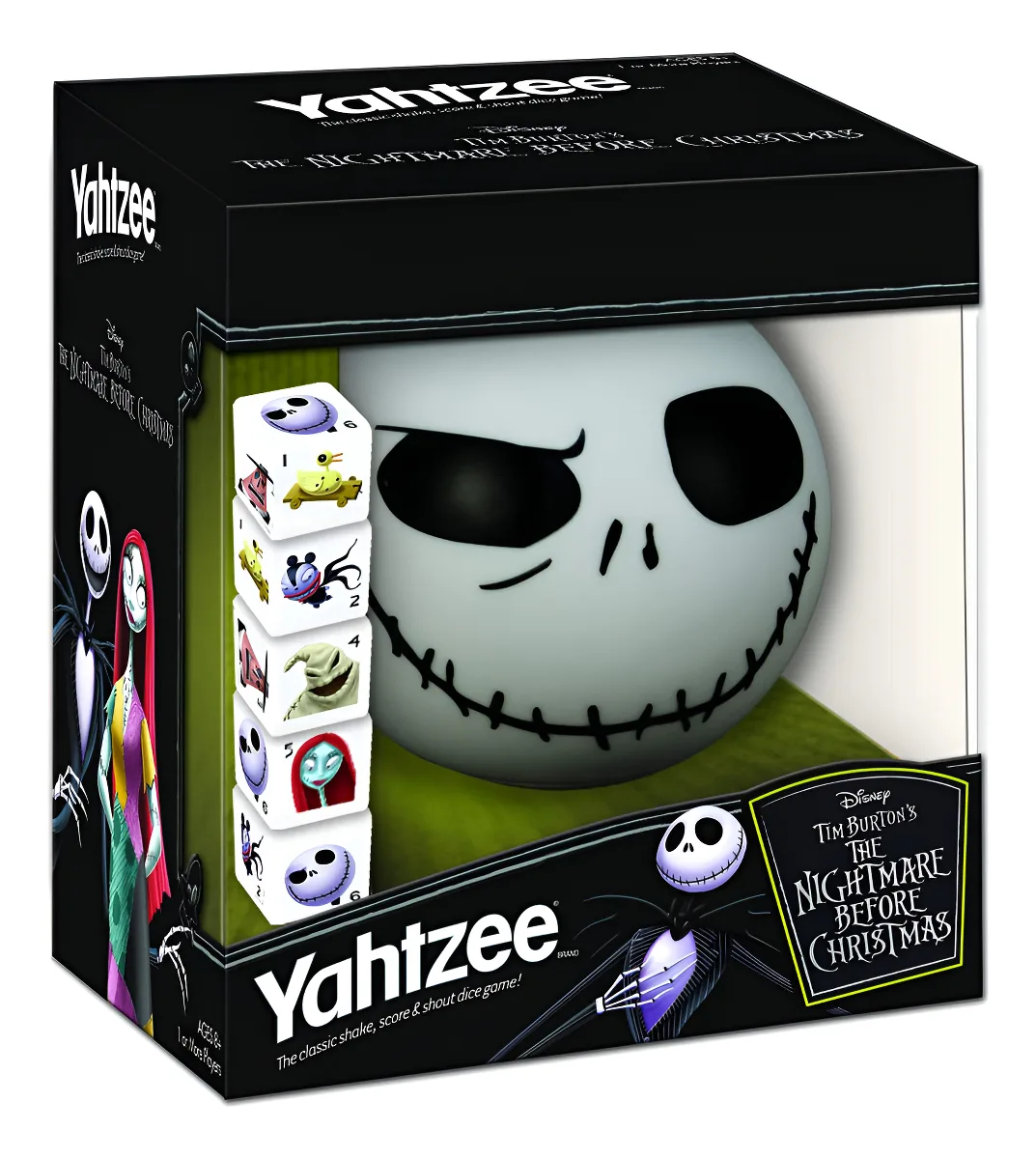 Jogo de dados Disney Yahtzee The Nightmare Before Christmas