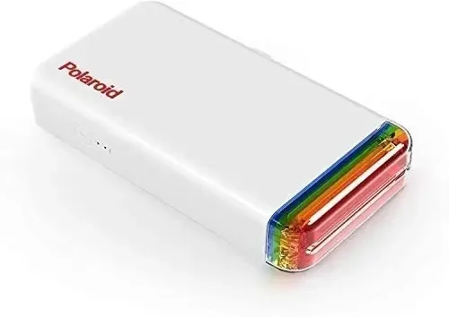 Impressora fotográfica portátil para smartphone Polaroid Hiprint + Livro branco