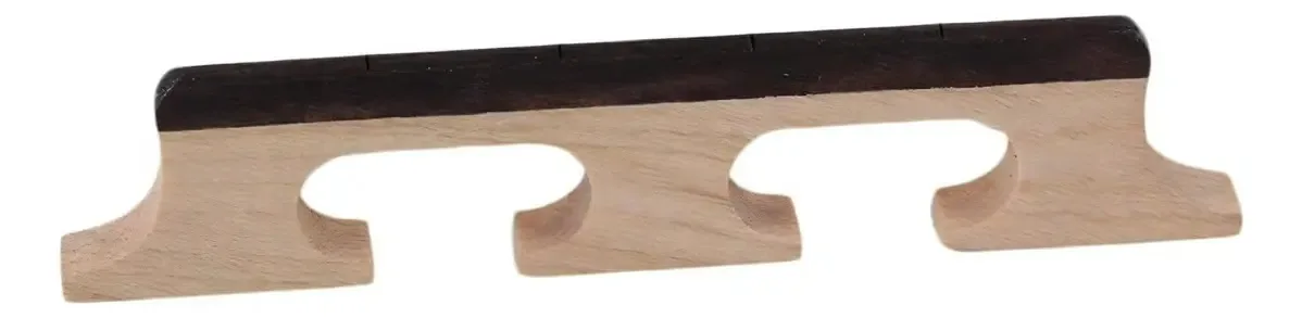 Bqzr Maple Ebony Bridge para banjo de 4 cordas Ukulele B